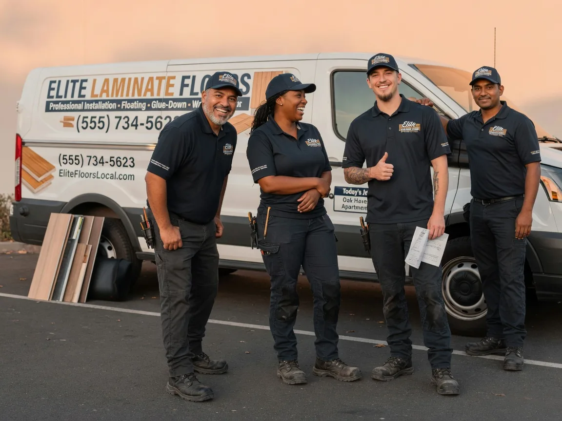 Laminate flooring installation company in Holyrood, KS
